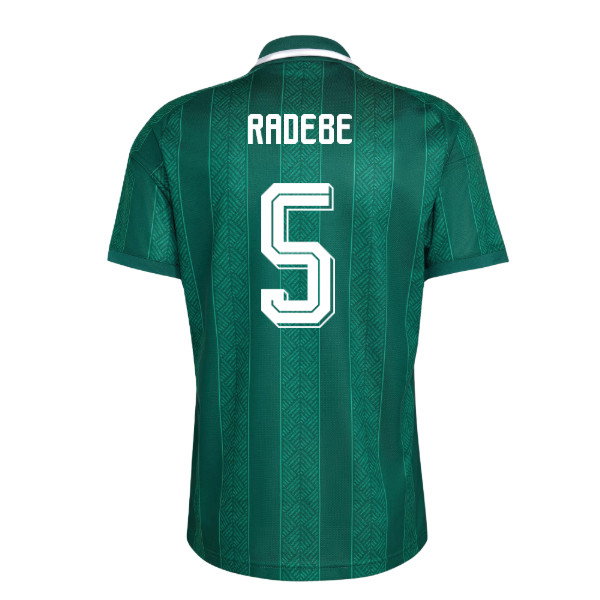 2026-2027 South Africa Away Shirt (Radebe 5)-SoccerKits Hub | Buy Soccer Jerseys Online